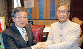 村野武範氏との対談　写真